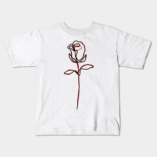 Rose - Will you accept this rose? Kids T-Shirt